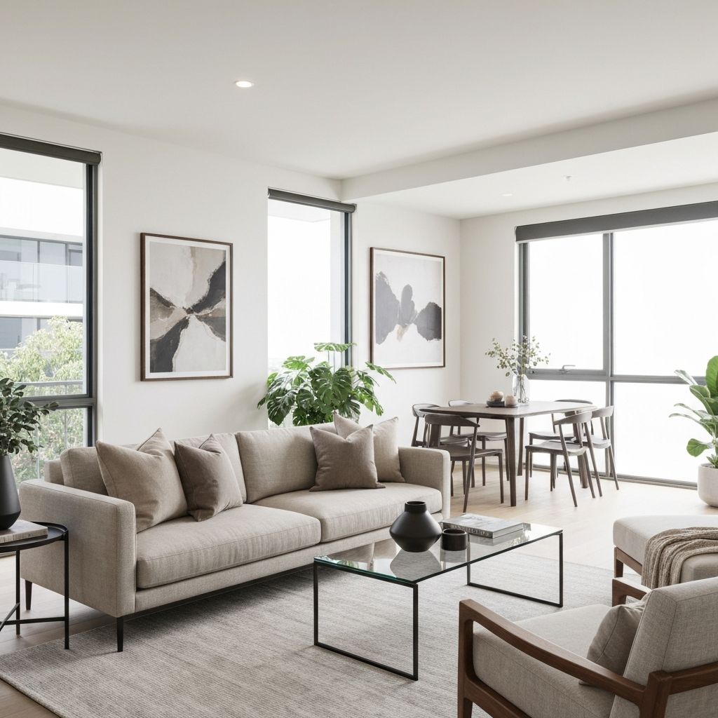 Beautifully furnished apartment ready for tenants